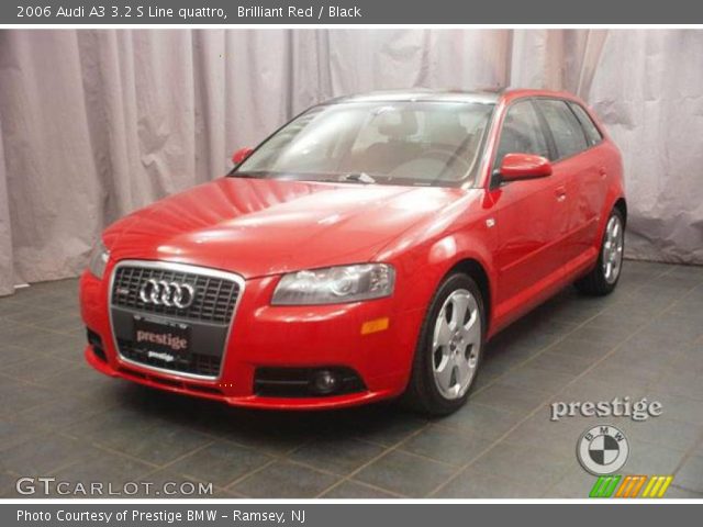 2006 Audi A3 3.2 S Line quattro in Brilliant Red