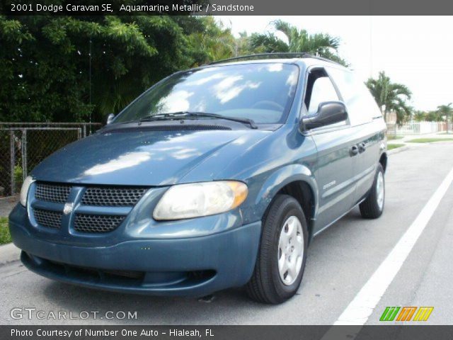 2001 Dodge Caravan SE in Aquamarine Metallic
