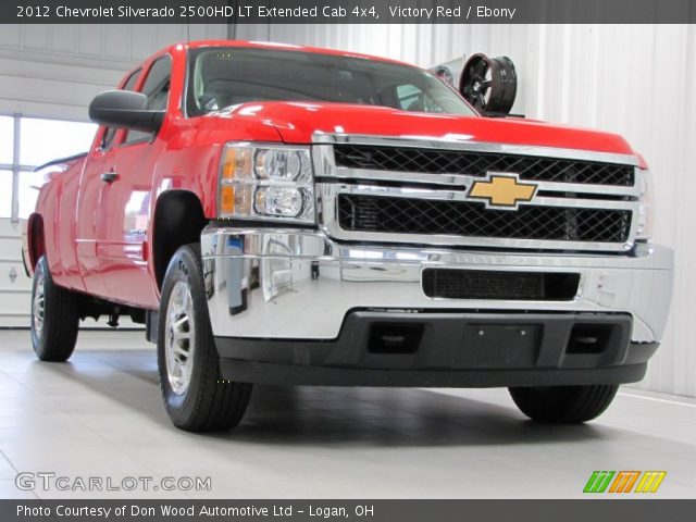 2012 Chevrolet Silverado 2500HD LT Extended Cab 4x4 in Victory Red
