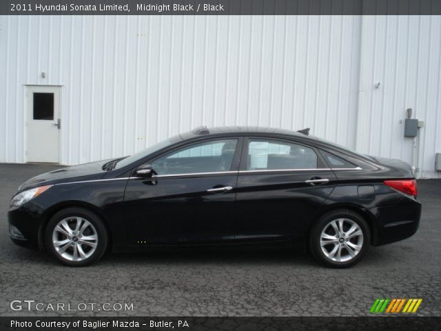2011 Hyundai Sonata Limited in Midnight Black
