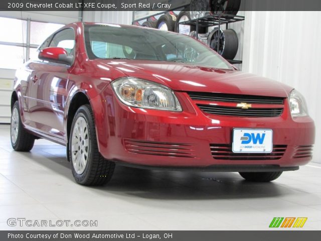 2009 Chevrolet Cobalt LT XFE Coupe in Sport Red
