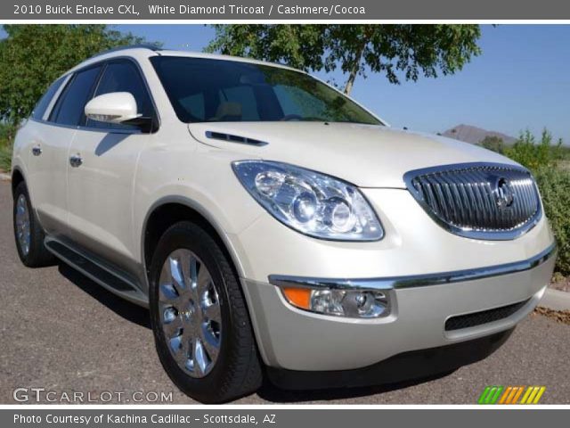 2010 Buick Enclave CXL in White Diamond Tricoat
