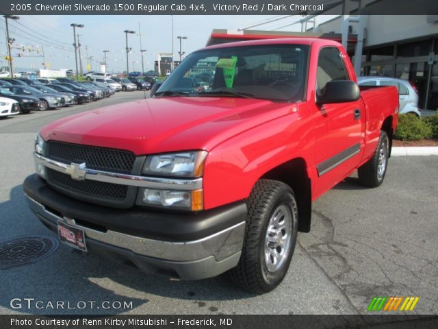 2005 Chevrolet Silverado 1500 Regular Cab 4x4 in Victory Red