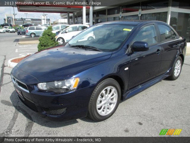 2013 Mitsubishi Lancer ES in Cosmic Blue Metallic