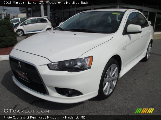 2013 Mitsubishi Lancer GT in Wicked White Metallic