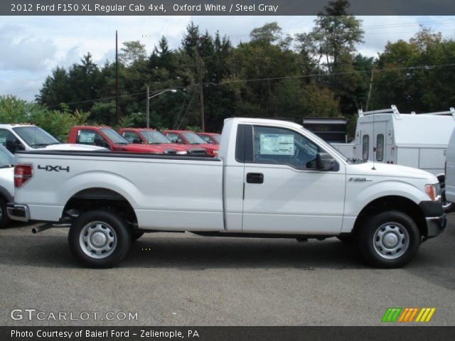 2012 Ford F150 XL Regular Cab 4x4 in Oxford White