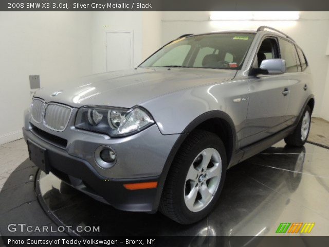 2008 BMW X3 3.0si in Silver Grey Metallic