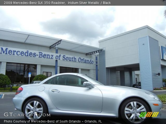 2009 Mercedes-Benz SLK 350 Roadster in Iridium Silver Metallic