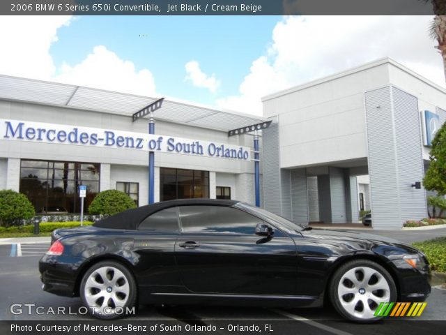 2006 BMW 6 Series 650i Convertible in Jet Black