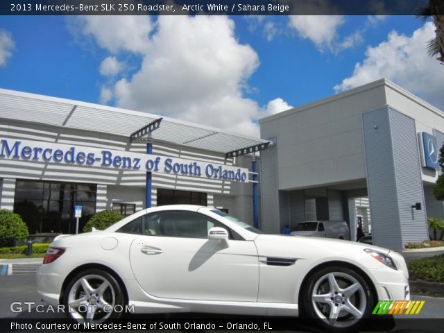 2013 Mercedes-Benz SLK 250 Roadster in Arctic White