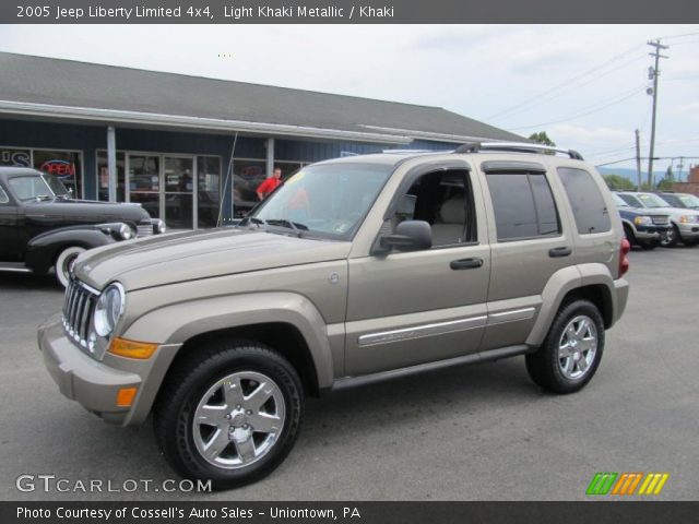 2005 Jeep Liberty Limited 4x4 in Light Khaki Metallic
