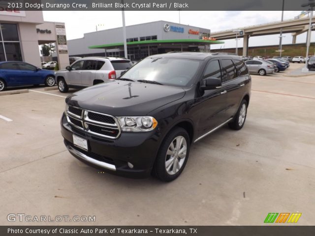 2013 Dodge Durango Crew in Brilliant Black Crystal Pearl