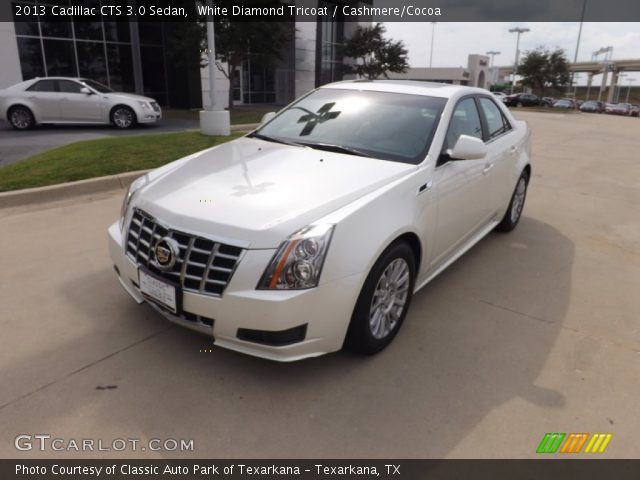 2013 Cadillac CTS 3.0 Sedan in White Diamond Tricoat