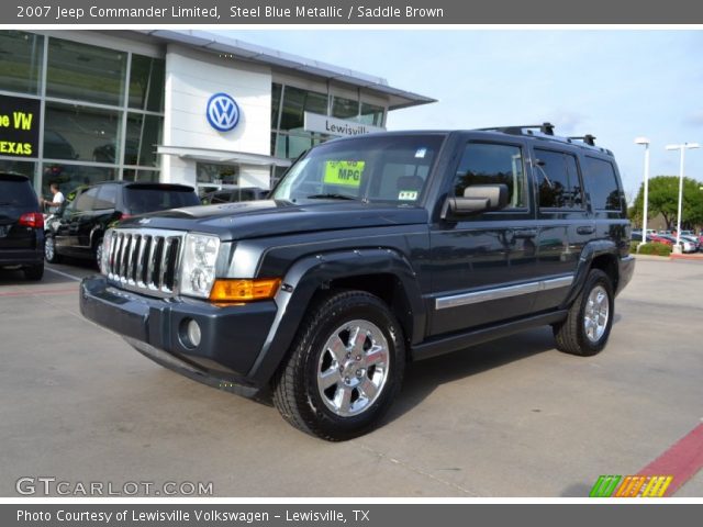 2007 Jeep Commander Limited in Steel Blue Metallic