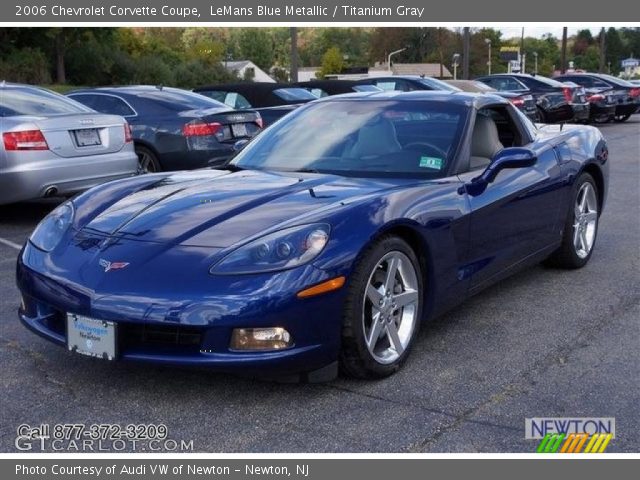 2006 Chevrolet Corvette Coupe in LeMans Blue Metallic