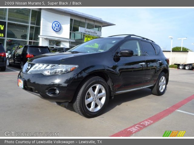 2009 Nissan Murano S in Super Black