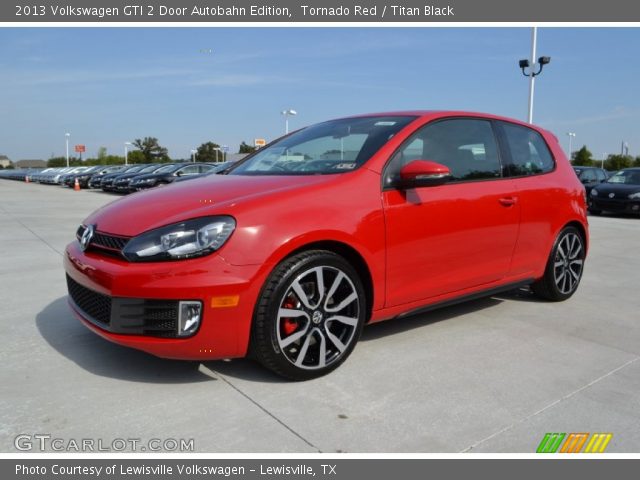 2013 Volkswagen GTI 2 Door Autobahn Edition in Tornado Red