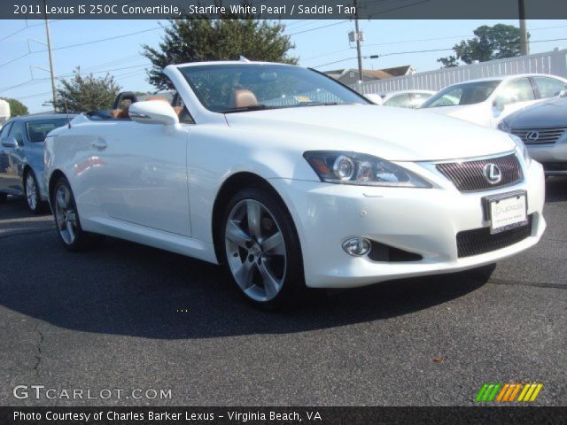 2011 Lexus IS 250C Convertible in Starfire White Pearl