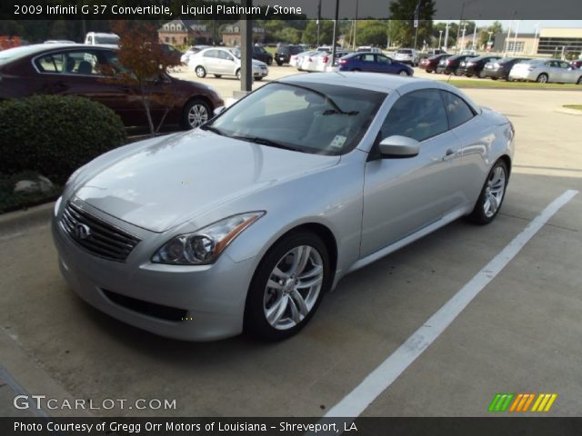 2009 Infiniti G 37 Convertible in Liquid Platinum