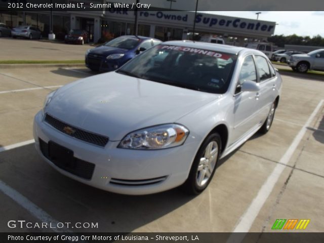 2012 Chevrolet Impala LT in Summit White