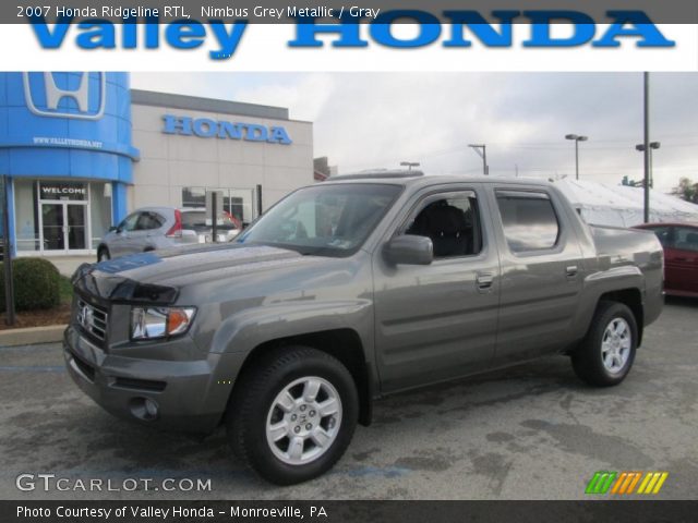 2007 Honda Ridgeline RTL in Nimbus Grey Metallic