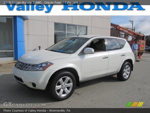 2006 Nissan Murano S AWD in Glacier Pearl