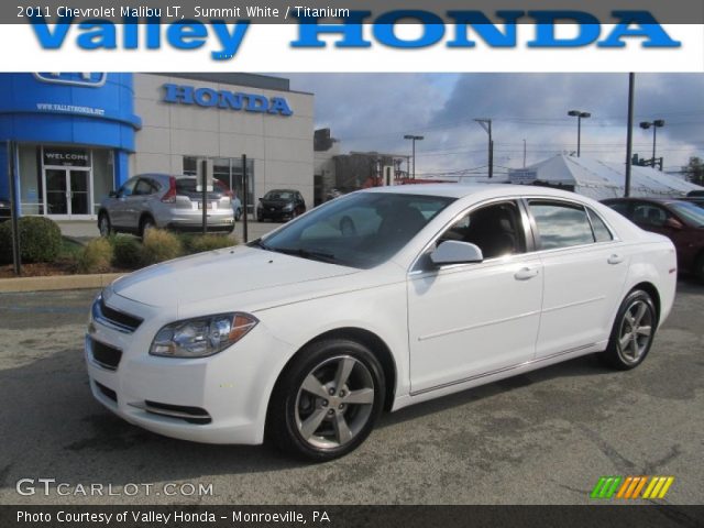 2011 Chevrolet Malibu LT in Summit White