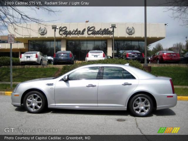 2009 Cadillac STS V8 in Radiant Silver