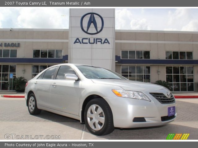2007 Toyota Camry LE in Titanium Metallic