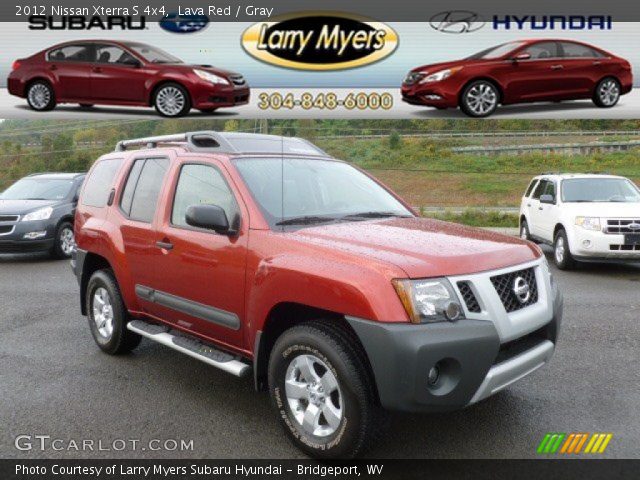 2012 Nissan Xterra S 4x4 in Lava Red