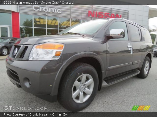 2012 Nissan Armada SV in Smoke Gray