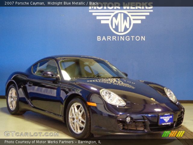 2007 Porsche Cayman  in Midnight Blue Metallic