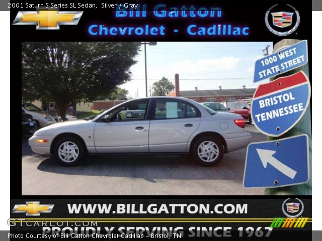 2001 Saturn S Series SL Sedan in Silver