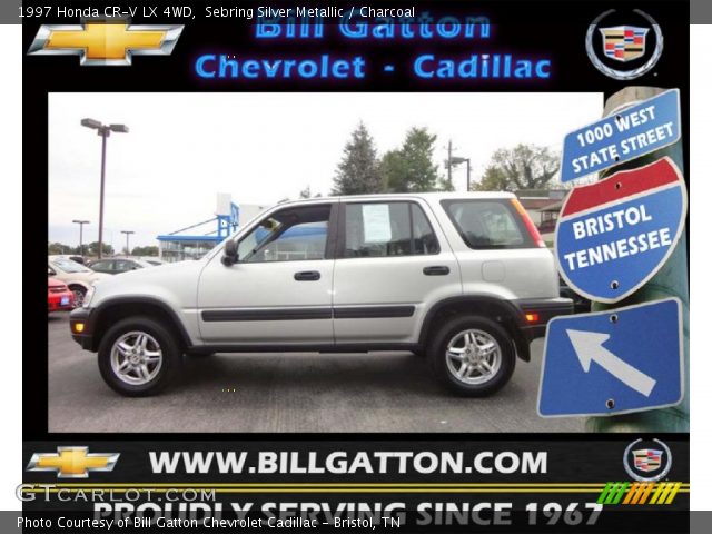 1997 Honda CR-V LX 4WD in Sebring Silver Metallic