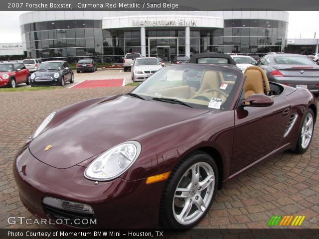 2007 Porsche Boxster  in Carmona Red Metallic