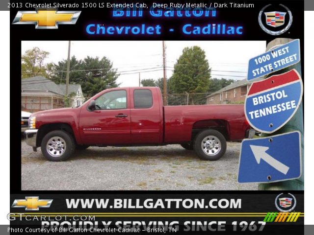 2013 Chevrolet Silverado 1500 LS Extended Cab in Deep Ruby Metallic