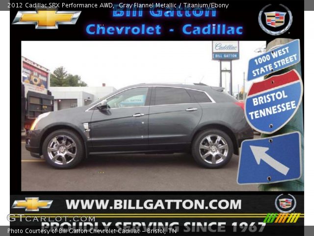 2012 Cadillac SRX Performance AWD in Gray Flannel Metallic