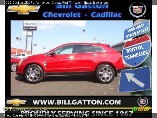 2012 Cadillac SRX Performance in Crystal Red Tintcoat