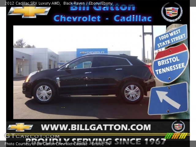 2012 Cadillac SRX Luxury AWD in Black Raven