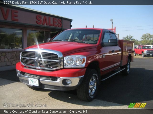 2007 Dodge Ram 2500 SLT Quad Cab 4x4 in Flame Red