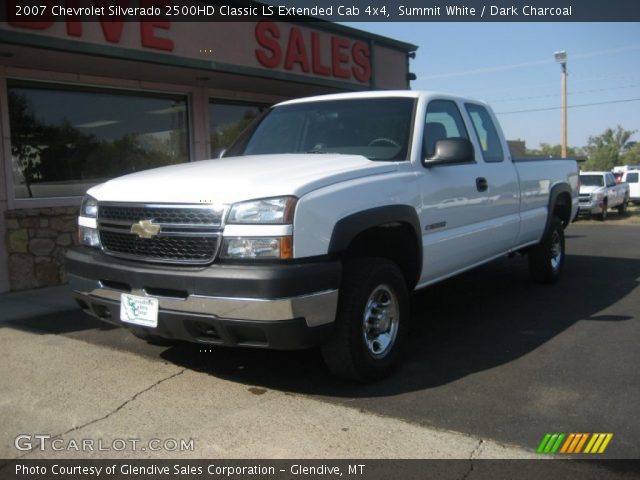 2007 Chevrolet Silverado 2500HD Classic LS Extended Cab 4x4 in Summit White