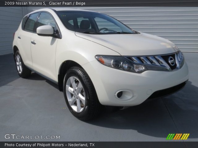 2009 Nissan Murano S in Glacier Pearl