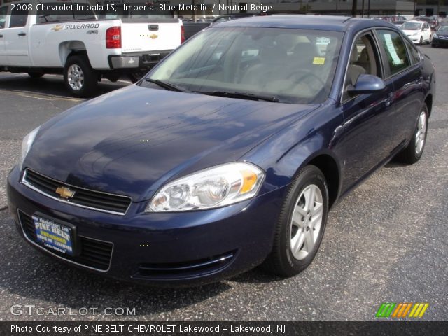 2008 Chevrolet Impala LS in Imperial Blue Metallic