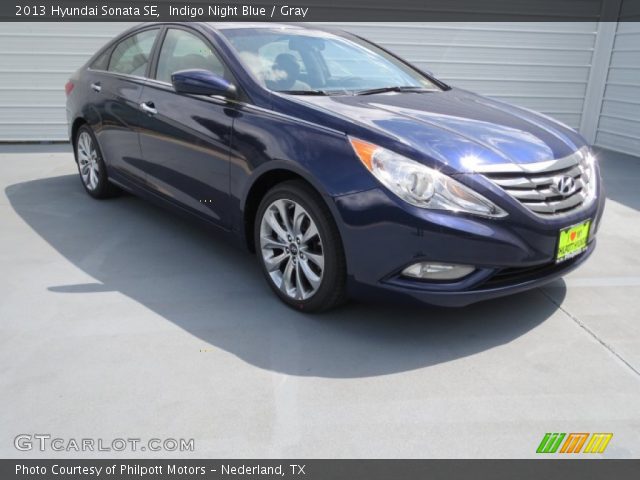 2013 Hyundai Sonata SE in Indigo Night Blue