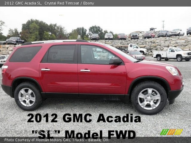 2012 GMC Acadia SL in Crystal Red Tintcoat