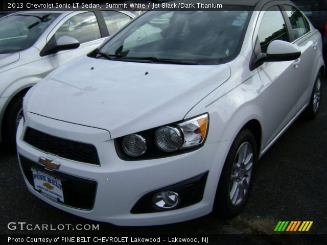 2013 Chevrolet Sonic LT Sedan in Summit White