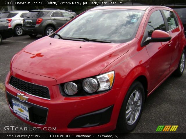 2013 Chevrolet Sonic LT Hatch in Victory Red