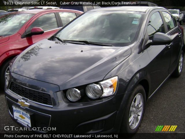 2013 Chevrolet Sonic LT Sedan in Cyber Gray Metallic