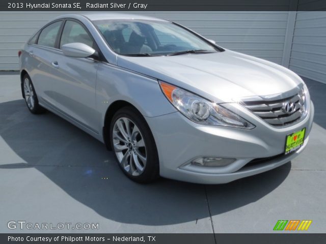 2013 Hyundai Sonata SE in Radiant Silver