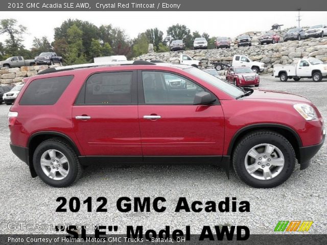 2012 GMC Acadia SLE AWD in Crystal Red Tintcoat